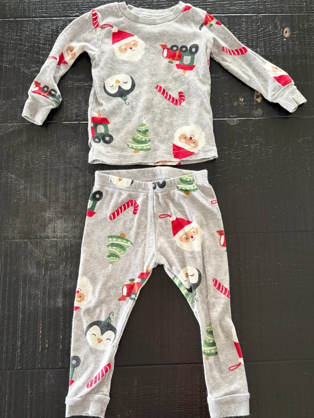 3 Sets of Kids Holiday Pajama